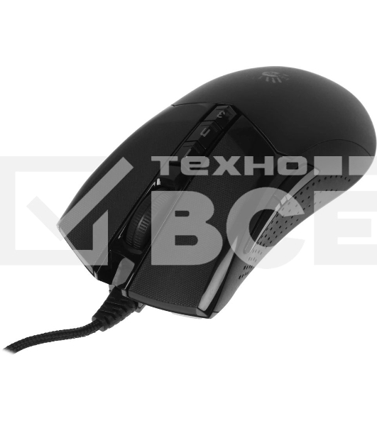 Мышь проводная A4Tech Bloody W90 Max черный, 10000 dpi, USB, кнопки - 10