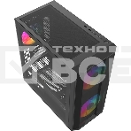 Корпус SAMA S30, Mini-Tower, чёрный, 2 x 140 мм, 1 x 120 мм, фото5