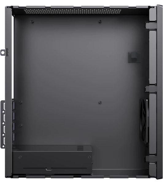 Корпус Foxline FL-461-FLX400, Slim-Desktop, чёрный