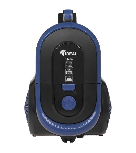 Пылесос IDEAL МП-2000 синий, 450/2200 Вт, уборка сухая, пылесборник контейнер 2 л
