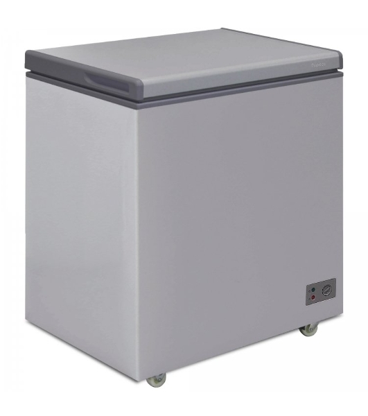 Морозильный ларь Бирюса Б-M155KX, металлик, 145л