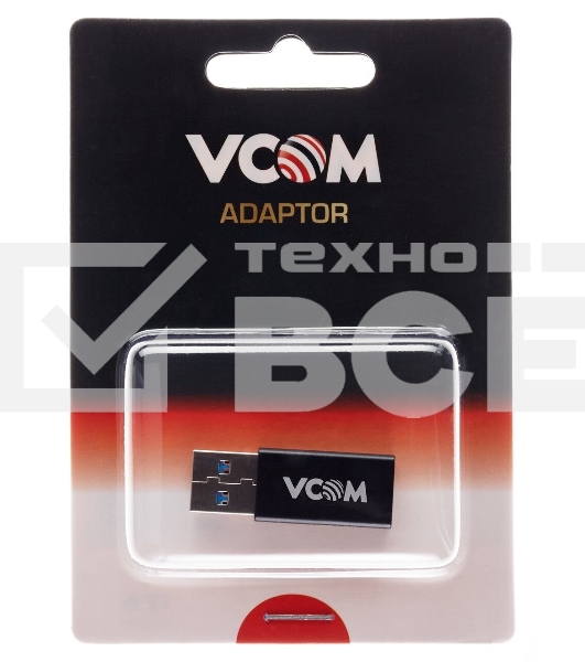 Адаптер VCOM USB3.0 TypeC (F) <-->USB3.0 (M) <CA436M>