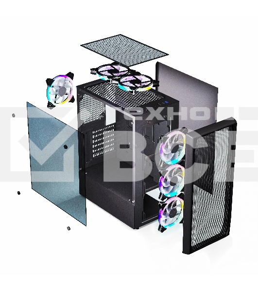 Компьютерный корпус ABR GQ-3 (8017) (USB3.0X1 + USB2.0 X2+audio)