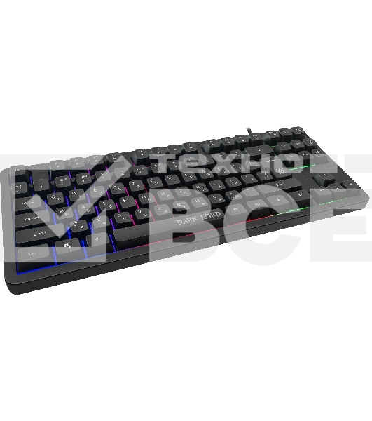 Клавиатура Defender Dark Lord GK-580  проводная, USB, черный