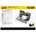 Набор STAYER AUTO 57 универсальный набор инструмента 57 предм., фото2