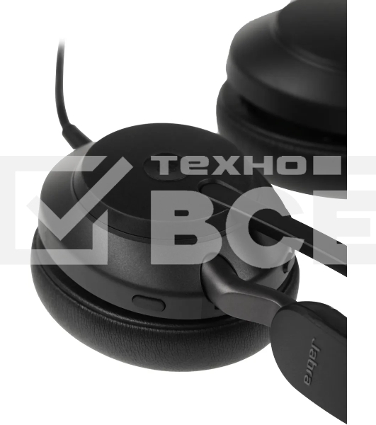 Наушники с микрофоном Jabra Evolve2 40 черный накладные USB оголовье (24189-999-999)