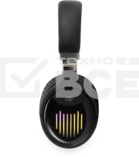 Гарнитура накладные Digma BT-16 черный беспроводные bluetooth оголовье