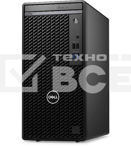 Компьютер ПК Dell Optiplex 7010 PLUS MT i7 13700 (2.1) 32Gb SSD512Gb UHDG 770 Windows 11 Professional GbitEth 260W мышь клавиатура черный (7010-1855)