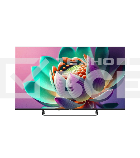 Телевизор TopDevice 50'' TDTV50CS07U_BKчерный UHD Smart YaOS 1.5GB 8GB