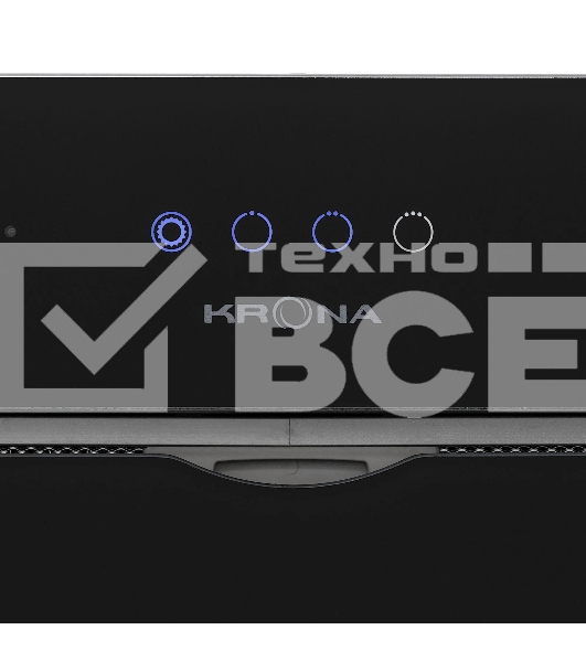 Вытяжка кухонная Krona ARVEN 600 BLACK S
