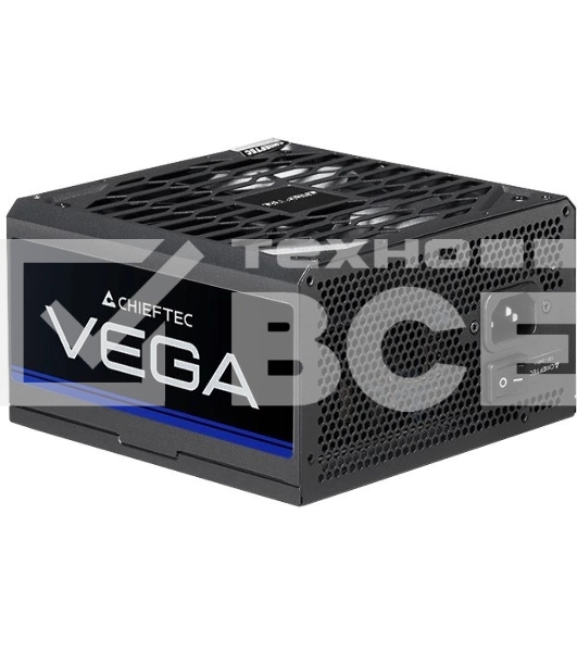 Блок питания Chieftec Vega PPG-750-S, 750Вт, 80 PLUS Gold, 135мм, черный