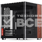 Компьютерный корпус JONSBO TK-0 Black ITX без БП, mini-ITX, micro-ATX, ATX, черный, фото 1