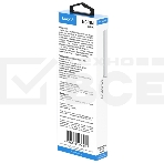 Кабель Maxvi MC-19M black, USB-A - microUSB, 2.4A, LED ток макс. нагрузки 2.4А, макс. напряжение 5V; стандарт USB 2.0; длина кабеля 1.5м, нейлоновая оплетка, металлические корпуса разъемов,LED подсветка, цвет: черный, фото3