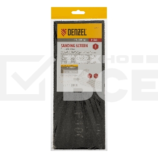 Сетка абразивная Denzel P 100, 115 х 280 мм, 5 шт.
