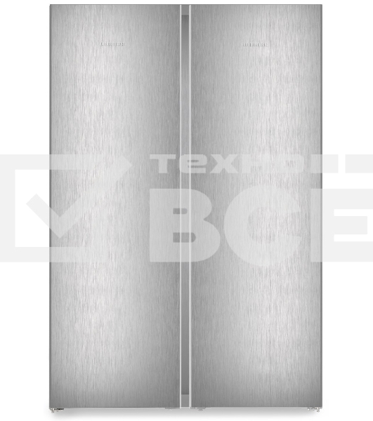 Холодильник Liebherr XRFsf 5220-22 001 (SFNsfd 5227-22 001 + SRsfd 5220-22 001) серебристый двухкамерный 398/271л морозилка сбоку, No Frost, Side by Side