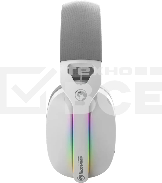 Гарнитура Marvo Pulz 70S Gaming Headset белый, проводная, USB, 7.1 Surround, RGB-подсветка