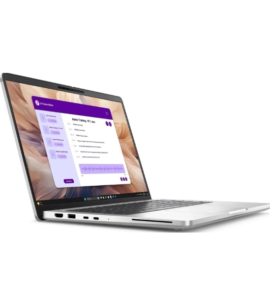 Ноутбук Dell Pro 14 Plus/14.0'/IPS/Intel Core Ultra 7 268V/32GB/2TB SSD/Intel Arc graphics/Windows 11 Pro/серебристый/1.4kg