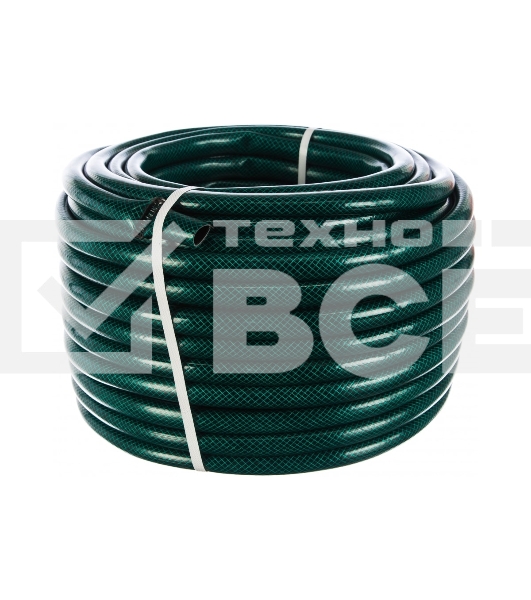 Трехслойный армированный поливочный шланг РОСТОК КЛАССИК 3/4', 50 м, 10 атм