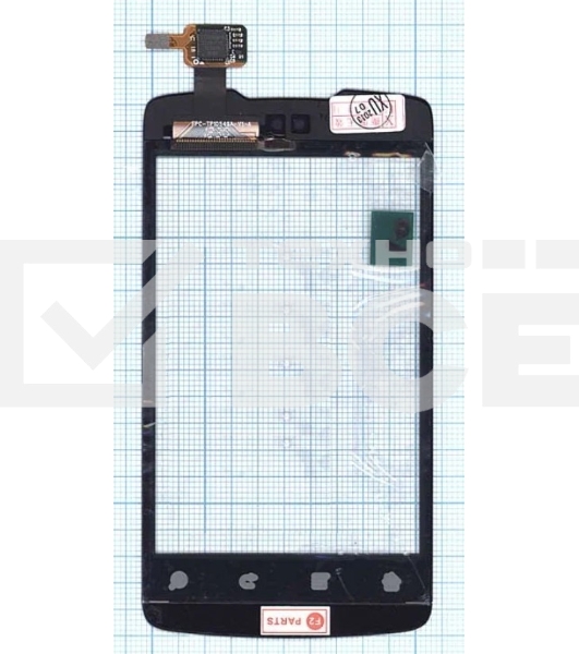 Сенсорное стекло (тачскрин) для Huawei S8520, черное