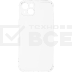 Чехол (клип-кейс) BoraSCO для Apple iPhone 15 Plus прозрачный, фото 1