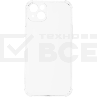 Чехол (клип-кейс) BoraSCO для Apple iPhone 15 Plus прозрачный