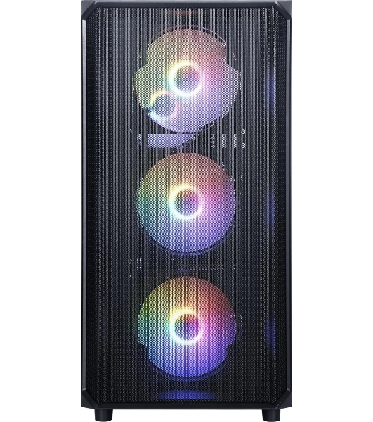 Компьютерный корпус Accord 3602 черный без БП ATX 2xUSB3.0 1xUSB3.1 audio bott PSU