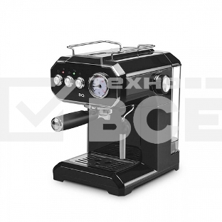 Кофеварка эспрессо BQ CM1722 черный, исп. кофе - молотый, 1.75 л, 850 Вт, 15 бар.