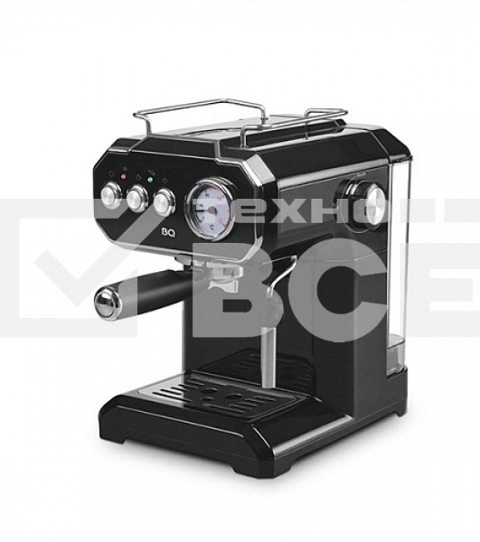 Кофеварка эспрессо BQ CM1722 черный, исп. кофе - молотый, 1.75 л, 850 Вт, 15 бар.