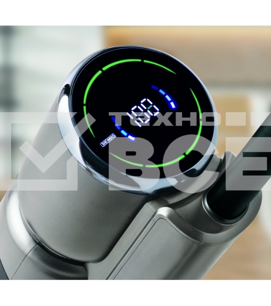 Пылесос вертикальный Thomas AQUA FLOORCLEANER CORDLESS (785501) серый, питание от аккумулятора, 21 Вт, уборка влажная, пылесборник 0.72 л, работа от АКБ max 35 мин.