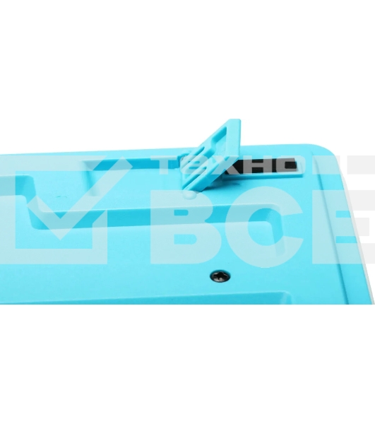 Клавиатура A4Tech Fstyler FKS10 проводная, USB, черный/синий