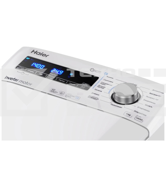 Стиральная машина Haier RTXS G584TMH-07 белый, загрузка вертикальная 8 кг, 1400 об/мин, класс: A
