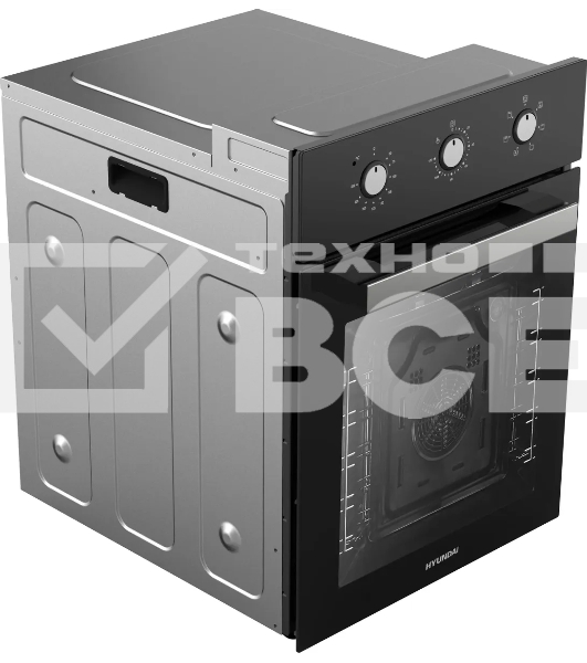 Духовой шкаф электрический Hyundai HEO 45311 BG черный