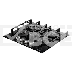 Варочная поверхность Kuppersberg FG 68 B газ, High-Tech, 60 см, автоматический электроподжиг, газ-контроль, форсунки под сжиженый газ, механическое/сенсорное управление, таймер, блокировка панели управления, подсветка панели управления, SABAF конфорки, чу, фото12