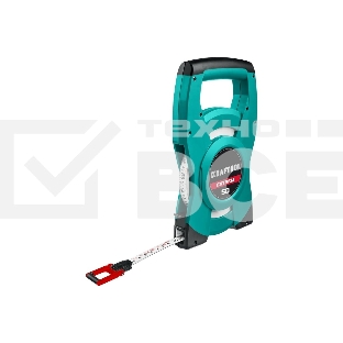 Геодезическая стальная мерная лента Kraftool Extrem 50м 34185-50