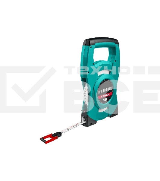 Геодезическая стальная мерная лента Kraftool Extrem 50м 34185-50