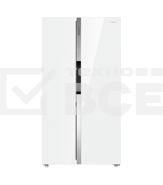 Холодильник с инвертором MAUNFELD MFF177NFW Slim Inverter