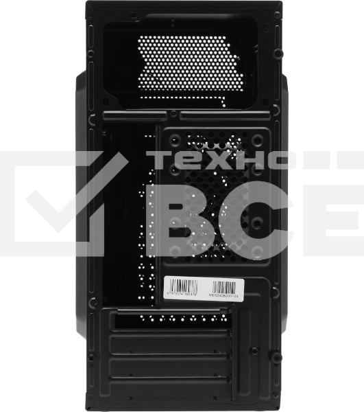 Компьютерный корпус Accord ENTRY ACC-242B черный без БП mATX 2xUSB 2.0 audio