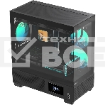Компьютерный корпус AeroCool / Formula V Line Crystal E1M Black, MATX, USB3.0*2, Switch Display Panel, фото8