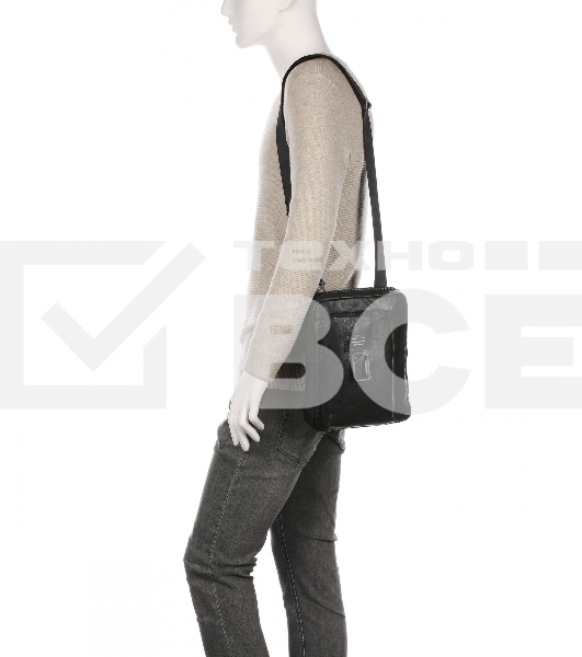 Сумка мужская Piquadro Harper CA1816AP/N, черный, натур.кожа