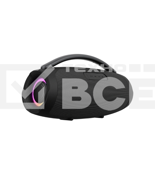 Колонка портативная Ural Молния Тренд черный 180W 1.1 BT/3.5Jack/USB-C 10м 4500mAh (без.бат)