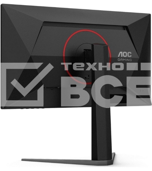 Монитор 24.5' AOC 25G4S Fast IPS 1920x1080, 310 Гц, 1 мс, 16:9, 400 кд/м², DP 1.4, 2xHDMI 2.0, DisplayHDR 400, Adaptive-Sync, черный