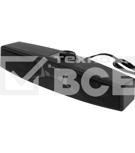Саундбар Оклик OK-502S 2.0 6Вт черный