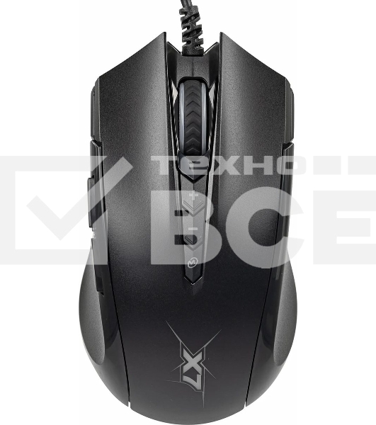 Мышь проводная A4Tech X89 черный, 2400 dpi, USB, кнопки - 8