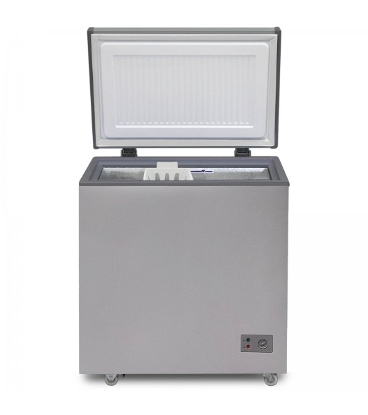 Морозильный ларь Бирюса Б-M155KX, металлик, 145л