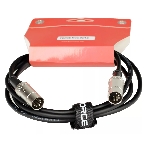 Кабель MIDI FORCE MCC-02/1.5MIDI DIN 5-pin - MIDI DIN 5-pin, высококачественный, диаметр 6 мм, для подключения синтезаторов, звуковых модулей и др. оборудования, профессиональные металлические разъемы, длина 1,5 м, черный, фото2