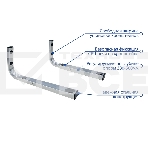 Кронштейн наст. для СВЧ Kromax MICRO-7s silver, фото3