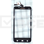 Сенсорное стекло (тачскрин) для ZTE Majesty Z796C, черное, фото2