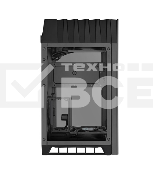 Компьютерный корпус SilverStone SST-LD03B-AF TO-LD03-BK-GLASS AND AIR FLOW VENT-SST  (810256)