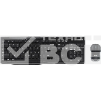 Комплект клавиатура+мышь Logitech MK270 беспроводной, USB, 1000 DPI, чёрный (неоригинальная гравировка), фото2