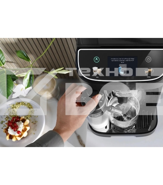 Кофемашина автоматическая DeLonghi ECAM320.60.B черный, исп. кофе - молотый/зерновой, 1.9 л, 1450 Вт, 15 Бар.